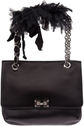 Lanvin Chain Shoulder Strap Bag - Lyst