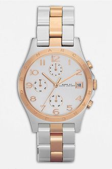 Marc By Marc Jacobs Ladies Henry Twotone Chronograph Watch - Lyst