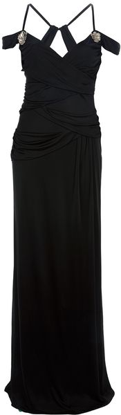 Roberto Cavalli Long Evening Gown - Lyst