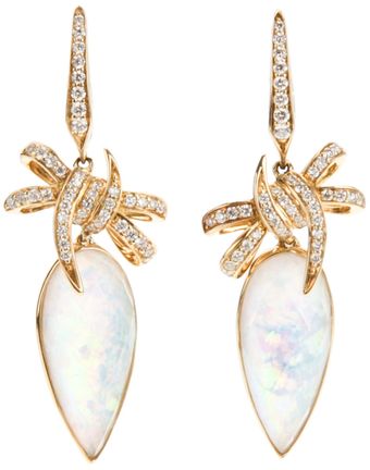Stephen Webster Pave Diamond Drop Earrings - Lyst