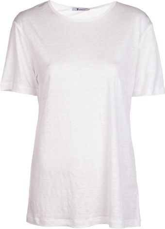 T By Alexander Wang Short Sleeve T-shirt - Lyst