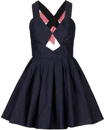 Topshop Nicky Dress  - Lyst