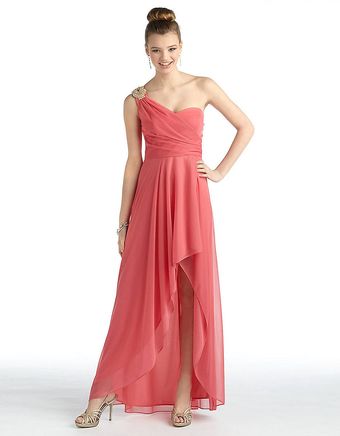 Xscape One Shoulder Gown - Lyst
