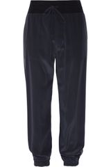Band Of Outsiders Silk Track Pants