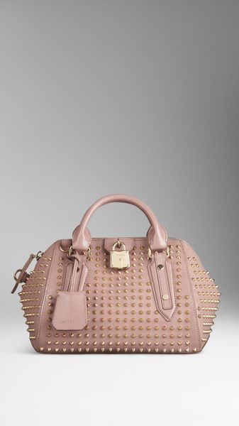 Burberry The Small Blaze in Studded Leather - Lyst