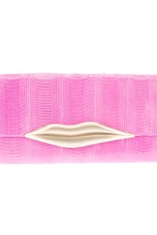 Diane Von Furstenberg Caroline Lips Clutch - Lyst