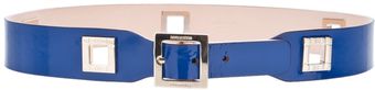 DSquared2 Cutout Plaque Belt - Lyst