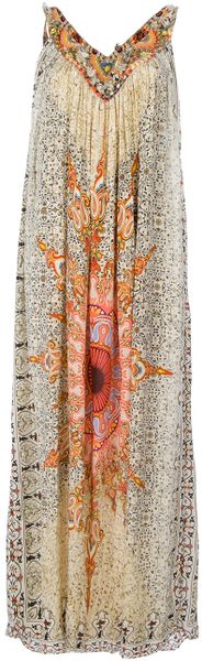 Camilla Patterned Pleated Dress - Lyst