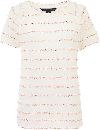 Marc By Marc Jacobs Flecked Tshirt - Lyst