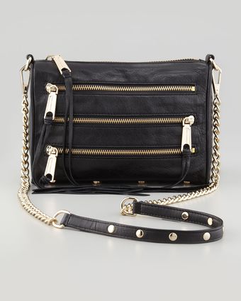 Rebecca Minkoff Fivezip Mini Crossbody Bag - Lyst