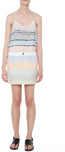 Tibi Analog Stripe Cami - Lyst