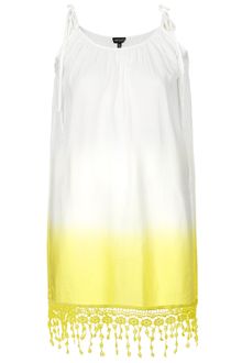 Topshop Dip Dye Trim Sun Dress - Lyst