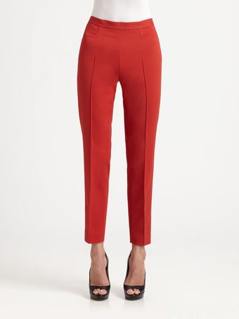 Akris Punto Cropped Franca Pants - Lyst