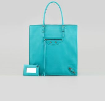 Balenciaga Papier Triple A5 Leather Tote Bag - Lyst