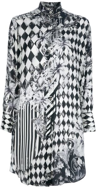 Balmain Devore Long Blouse - Lyst