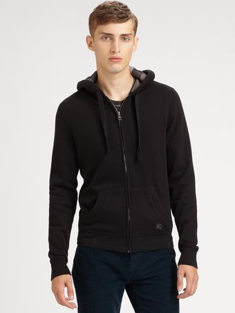 Burberry Brit Hooded Sweatshirt - Lyst