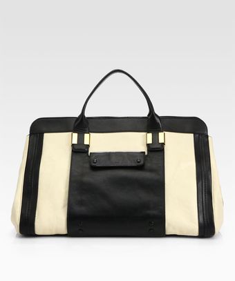Chloé Alice Springs Colorblock Large Tote - Lyst