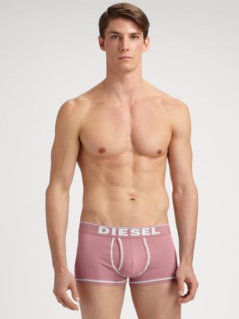 Diesel Solid Boxer Trunks - Lyst