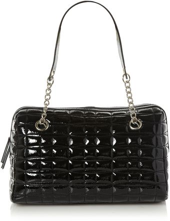 Kenneth Cole Reaction Quilted Chain Bowling Bag - Lyst
