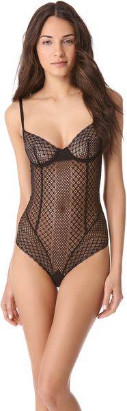 Kiki De Montparnasse Etoile Crochet Bodysuit - Lyst