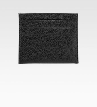 Longchamp Vf Slim Credit Card Holder - Lyst