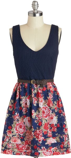ModCloth Right On Barbecue Dress - Lyst