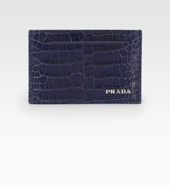 Prada Credit Card Case - Lyst