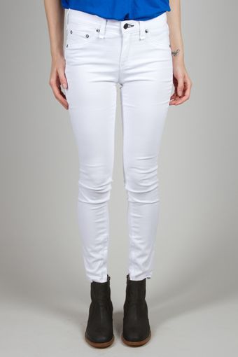 Rag & Bone Skinny Zipper Capri Jeans - Lyst