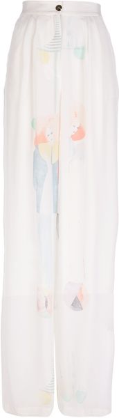 Stine Goya Parade Wide Leg Trouser - Lyst