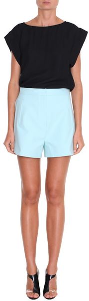Tibi Open Weave Sleeveless Top - Lyst