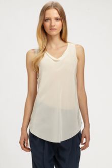 3.1 Phillip Lim Draped Neck Tank - Lyst