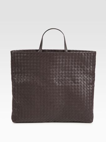 Bottega Veneta Large Messenger Bag - Lyst