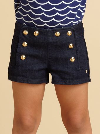 Juicy Couture Toddlers Little Girls Denim Sailor Shorts - Lyst