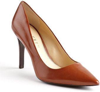 Lauren by Ralph Lauren Adena Leather Pumps - Lyst