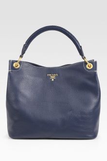 Prada Vitello Daino Hobo Bag - Lyst