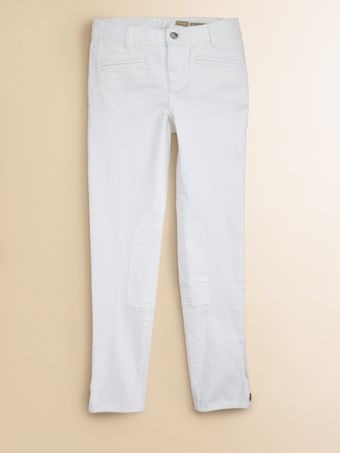 Ralph Lauren Girls Denim Jodphur Pants - Lyst