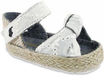 Ralph Lauren Infants Eyelet Espadrille Flats - Lyst