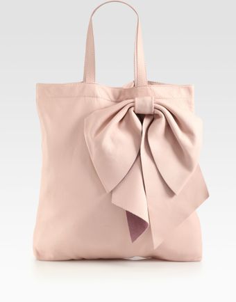 RED Valentino Bow Tote - Lyst