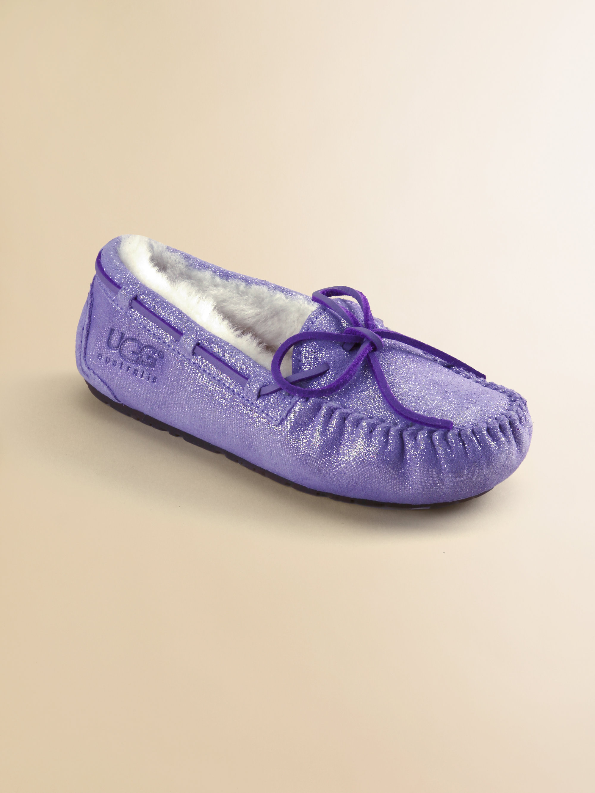 girls for Slippers  Ugg  Dakota slippers Girls in ugg  Glitter (provence) Purple Lyst