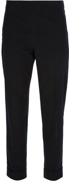 Jean Paul Gaultier Cropped Trouser - Lyst