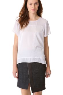 Helmut Lang Soft Shroud Tee - Lyst