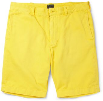 J.Crew Stanton Cotton Twill Shorts - Lyst