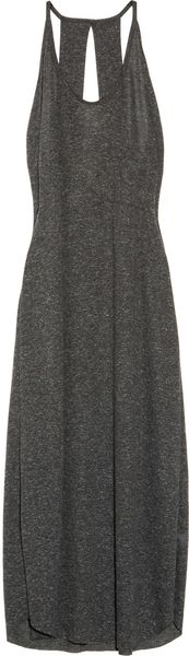 LNA Monaco Cutout Jersey Maxi Dress - Lyst
