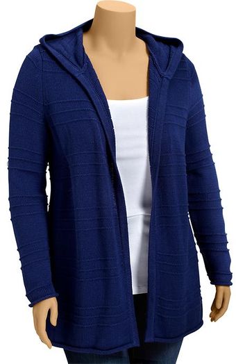 Old Navy Plus Hooded Cardi Coats - Lyst