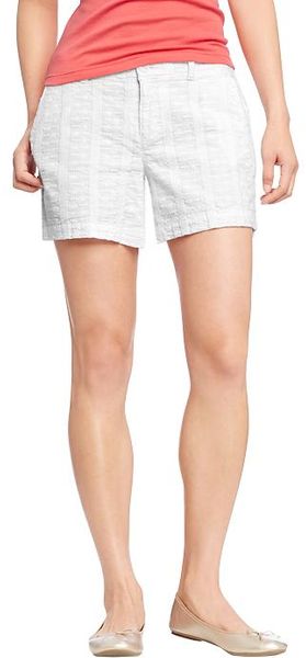 Old Navy Embroidered Shorts 5 - Lyst