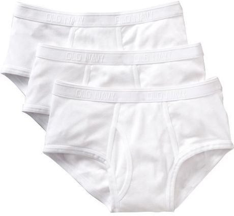 Old Navy Underwear Brief 3packs in White for Men (bright white) Old Navy Underwear Brief 3packs in White for Men (bright white)