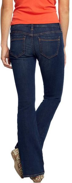 Old Navy The Rockstar Bootcut Jeans in Blue (campfire)