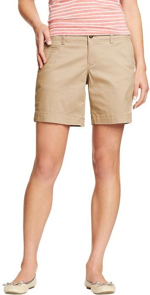 Old Navy Perfect Khaki Shorts 7 - Lyst