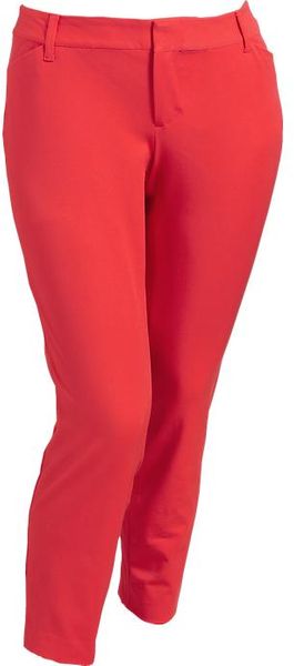 Old Navy Plus Skinny Ankle Pants in Red (red aloud)