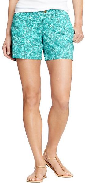 Old Navy Printedtwill Shorts 5 - Lyst